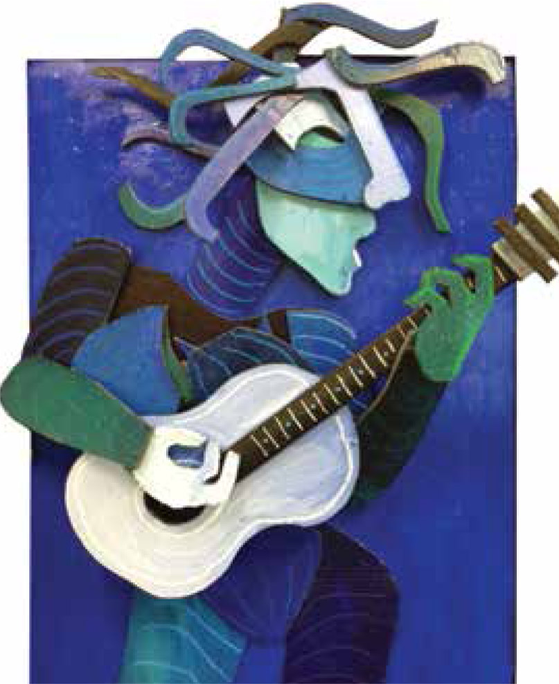 WBThompsonBlueGuitarist