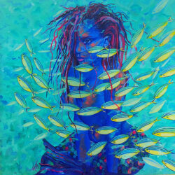 Giclee on canvas 
28 x 28
$1500
for more information:
340-777-3060
mangotango3000@gmail.com