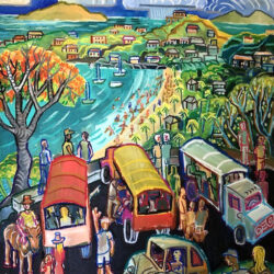 Mixed media on canvas 
32 x 40
$3600
For more information:
340-777-3060
mangotango3000@gmail.com