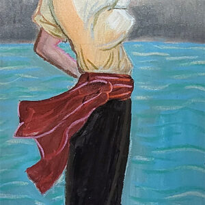 Red Crimson Sash